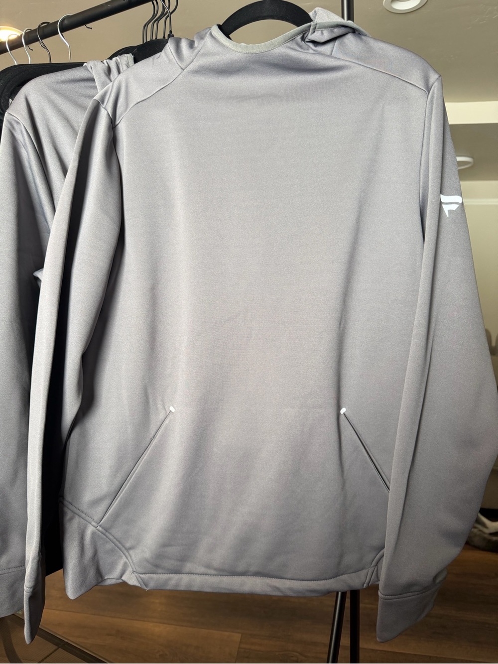 Fanatics Gray Performance Hoodie Jacket